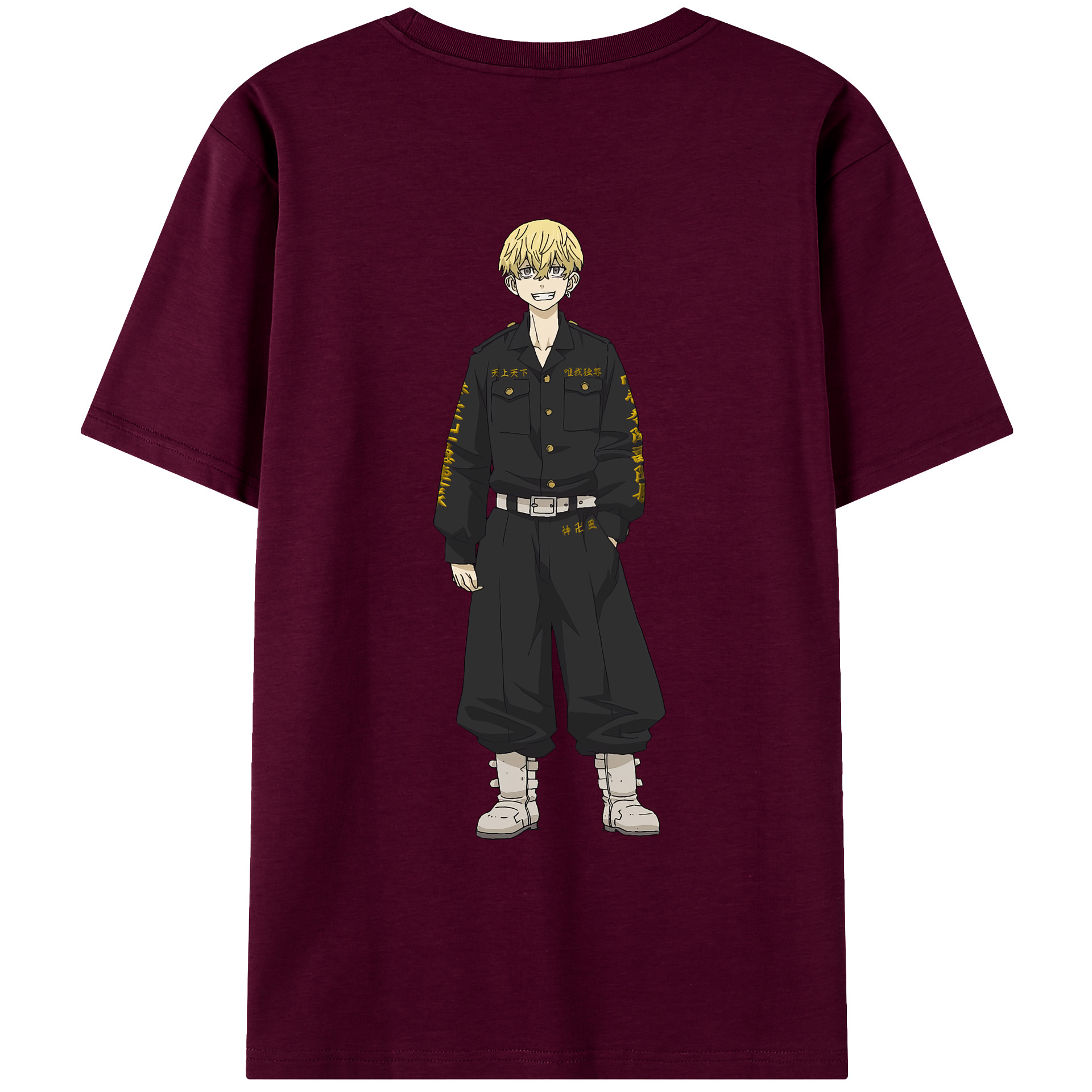 （画像用） 東京リベンジャーズ Tokyo Revengers レディース半袖Tシャツ(バックプリント)